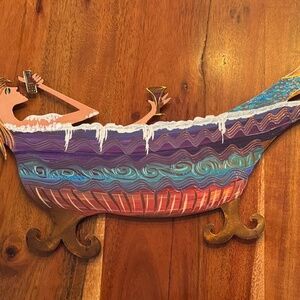 Whimsical Mermaid Bathtub Art by